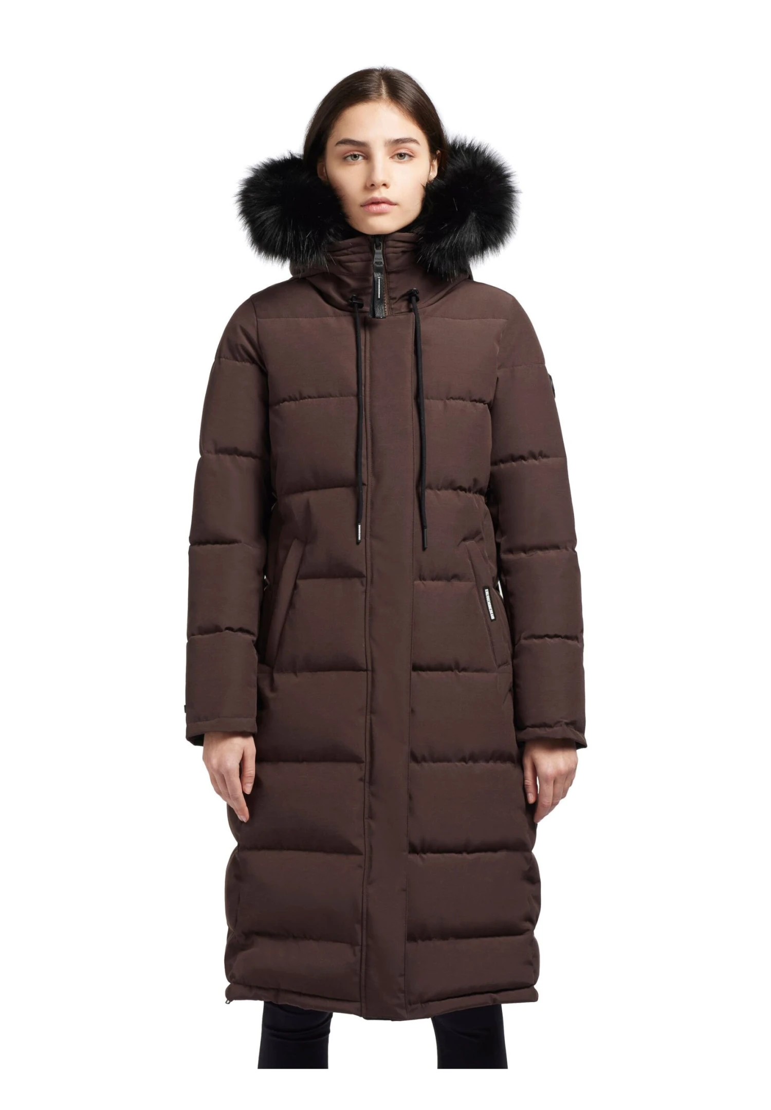 Khujo TaniCappotto InvernaleDunkelbraun Donna Cappotti KH121U1BC-O11 8 Khujo TaniCappotto InvernaleDunkelbraun Donna Cappotti KH121U1BC-O11 - immagine 8