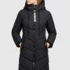Khujo Aribay3 StructuredCappotto InvernaleSchwarz Donna Cappotti KH121U142-Q11