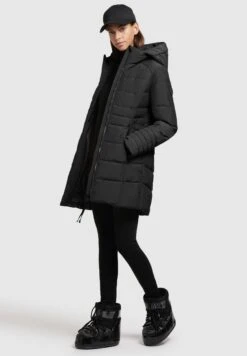 Khujo Amaray 3Cappotto InvernaleSchwarz Donna Cappotti KH121U15M-Q11 -Khujo Negozio di alimentari 319217cdb7984b83abeee35a4034f023