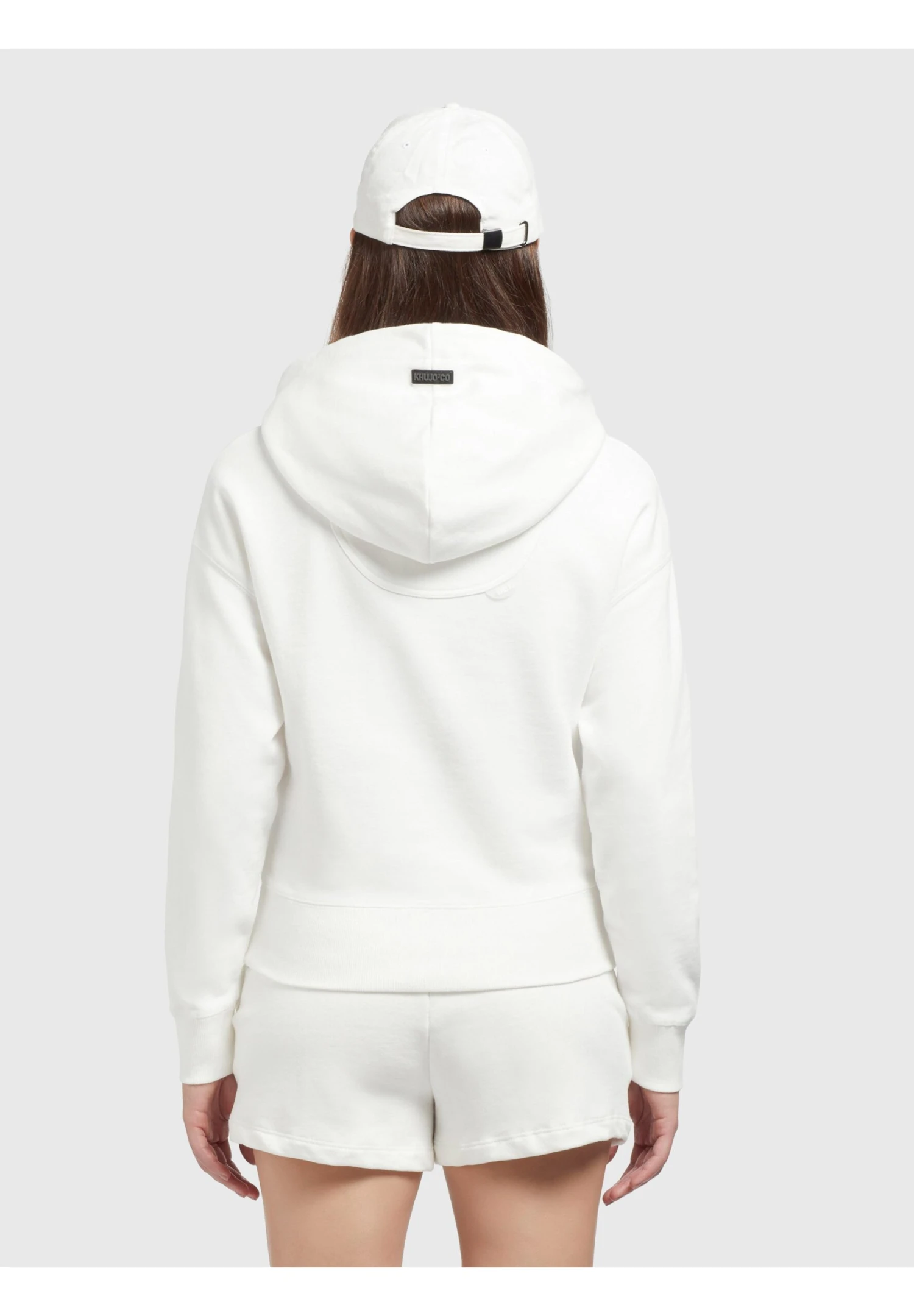 Khujo DaliaFelpa Con CappuccioNaturweiß Donna Felpe KH121J078-A11 3 Khujo DaliaFelpa Con CappuccioNaturweiß Donna Felpe KH121J078-A11 - immagine 3