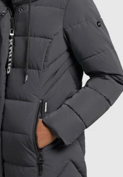 Khujo GamberCappotto InvernaleGrau Donna Cappotti KH121U13O-C11 -Khujo Negozio di alimentari 3245570b291f4e79875f130e7b72616b