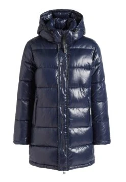 Khujo Wencke ShinyCappotto InvernaleDunkelblau Glänzend Donna Cappotti KH121U0YZ-K11 -Khujo Negozio di alimentari 33fb26f8f57f4b09a9c2ba1fa81dab41