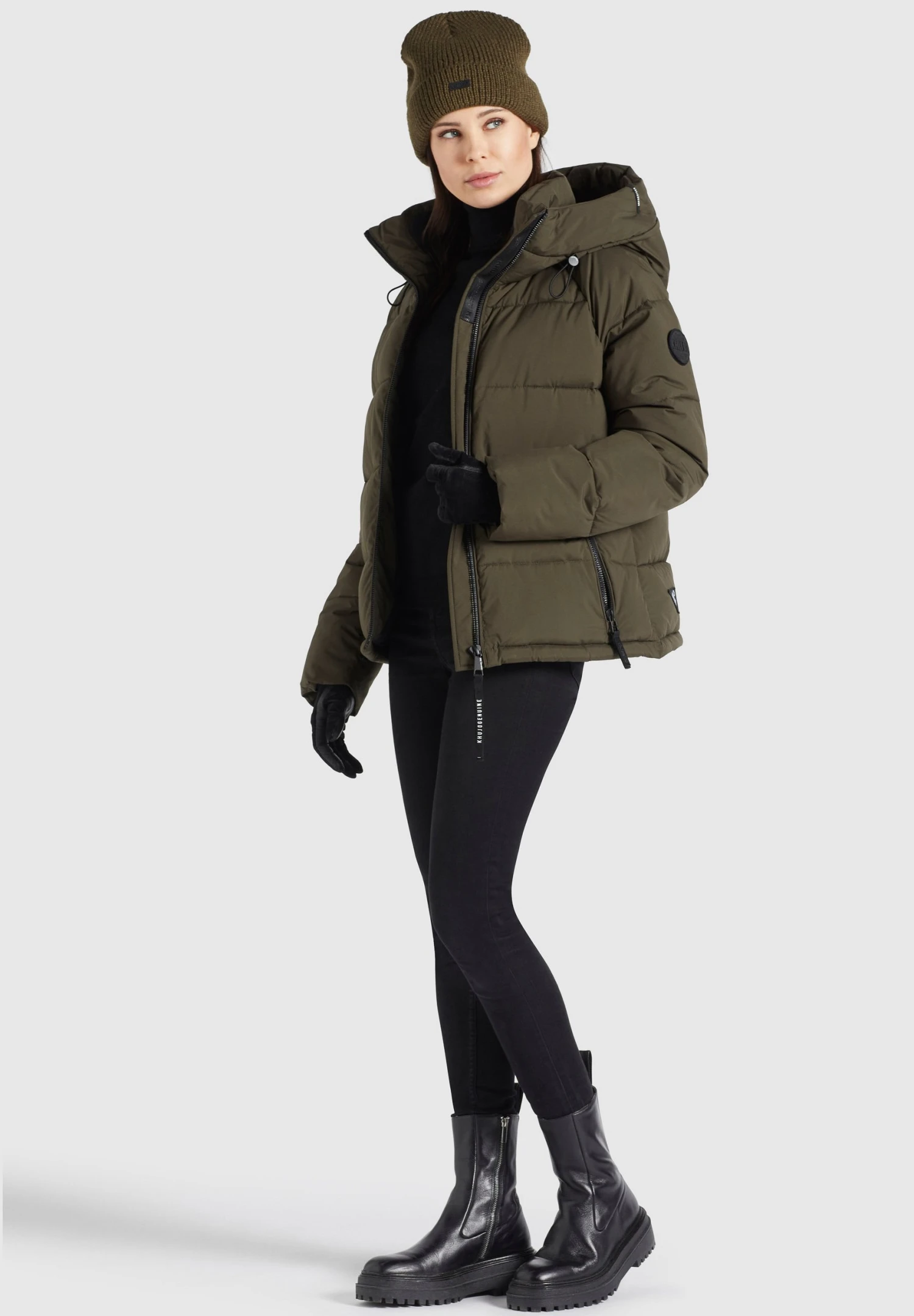 Khujo Isidora - Giacca Invernale - Khaki 6 Khujo Isidora - Giacca Invernale - Khaki - immagine 6