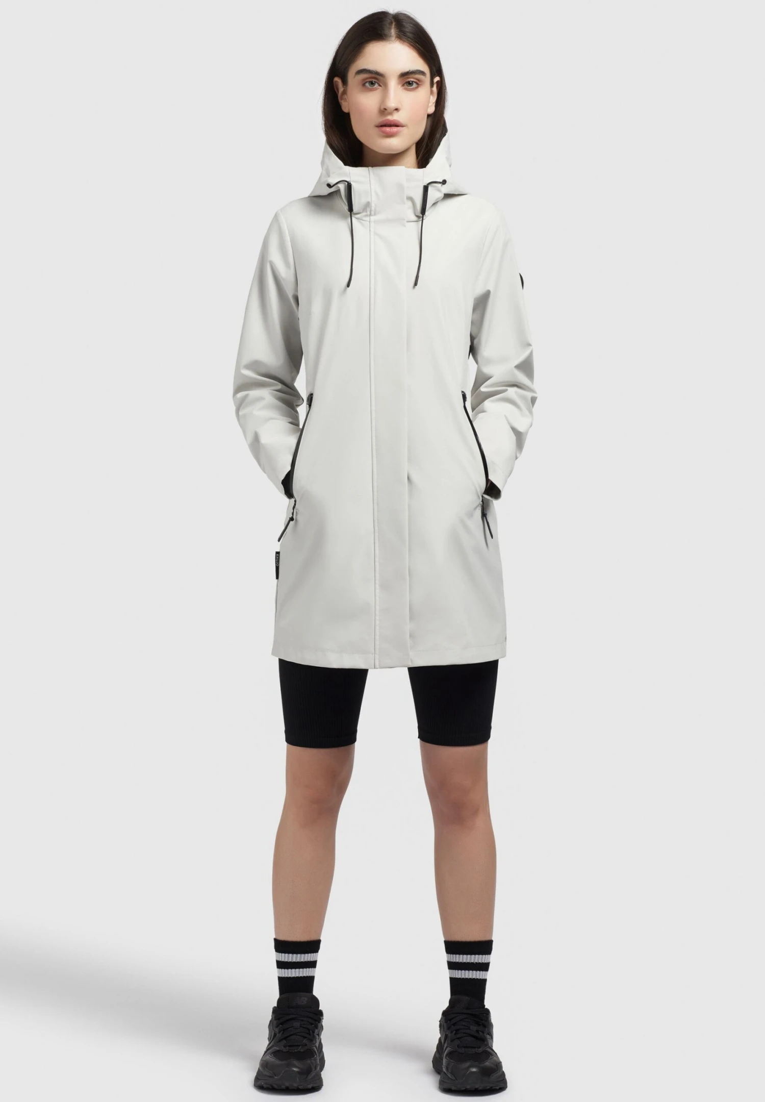 Khujo IzafImpermeabileHellgrau Donna Giacche E Blazer KH121U18R-C11 2 Khujo IzafImpermeabileHellgrau Donna Giacche E Blazer KH121U18R-C11 - immagine 2