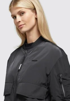 Khujo Nova - Giubbotto Bomber - Schwarz -Khujo Negozio di alimentari 384e9e7c1b9b49da8ce8b0dd88557100