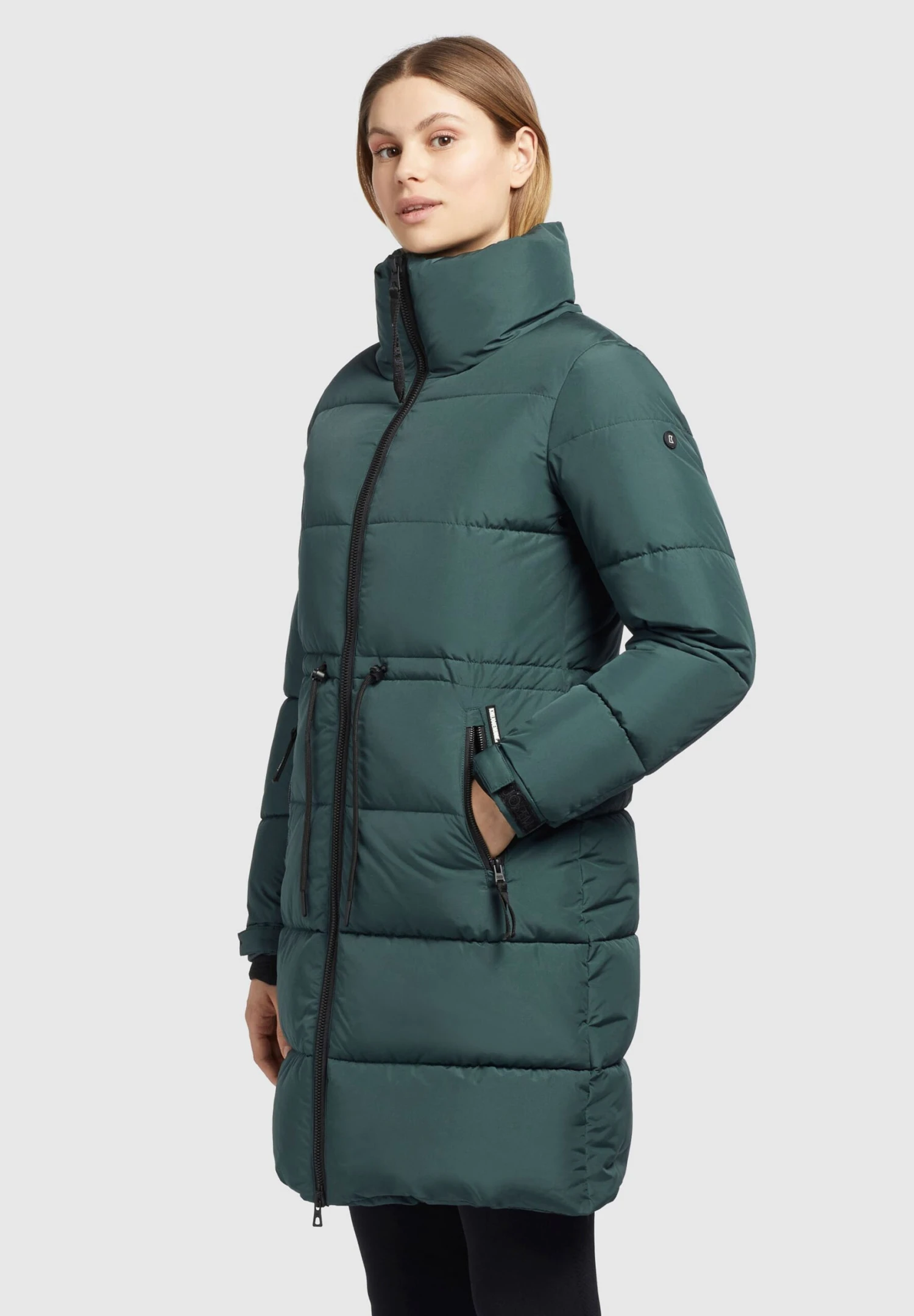 Khujo AureaCappotto InvernaleBlaugrün Donna Cappotti KH121U1BA-M11 5 Khujo AureaCappotto InvernaleBlaugrün Donna Cappotti KH121U1BA-M11 - immagine 5