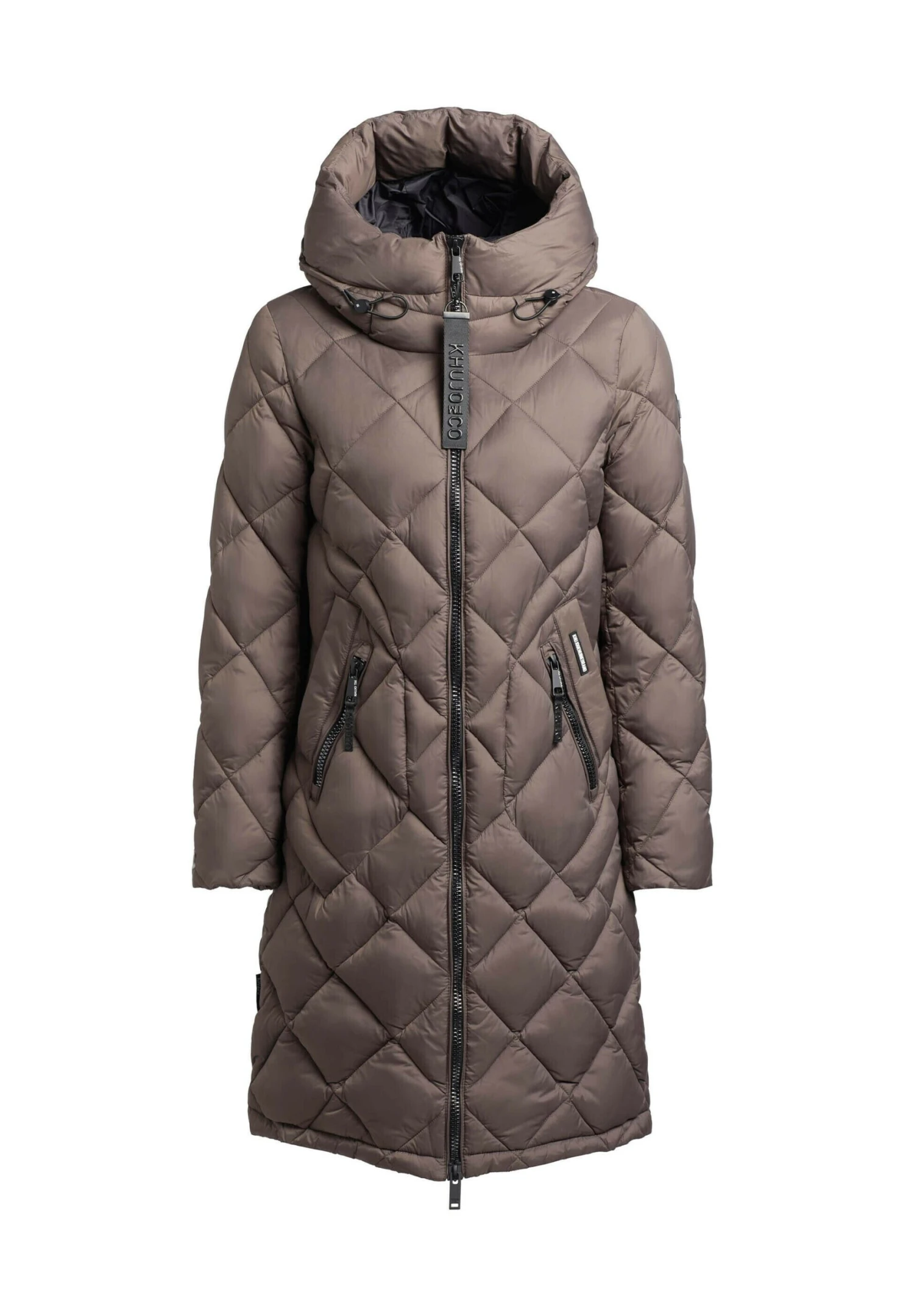 Khujo ZaritaCappotto InvernaleTaupe Donna Cappotti KH121U1B4-B11 9 Khujo ZaritaCappotto InvernaleTaupe Donna Cappotti KH121U1B4-B11 - immagine 9