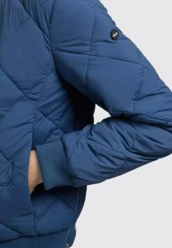 Khujo Leona - Giubbotto Bomber - Blau -Khujo Negozio di alimentari 3c3c33c9aad8466bba454c7d4fcc8622