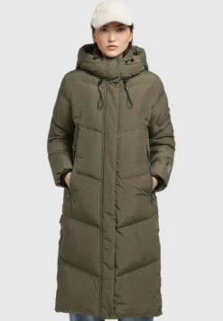 Khujo Sonje 4 - Cappotto Invernale - Khaki Grün