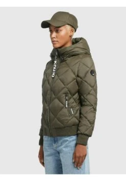 Khujo SarabiGiacca InvernaleKhaki Donna Giacche E Blazer KH122T0DT-N11 -Khujo Negozio di alimentari 3f928dedcfff4853b2d463b45b01da80
