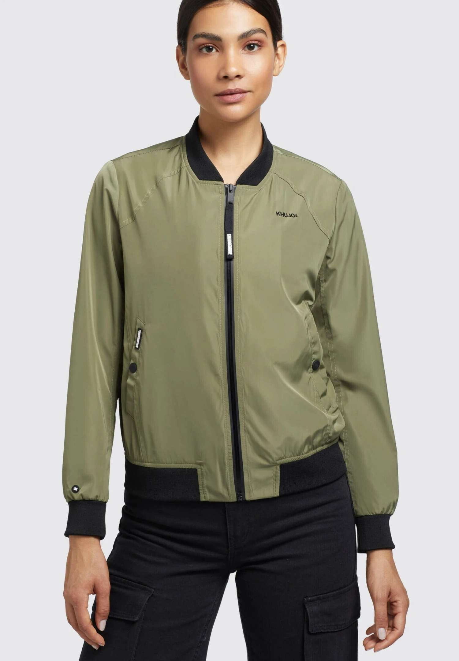 Khujo PerseeGiacca Da Mezza StagioneOlivgrün Donna Giacche E Blazer KH121U18Z-N11 6 Khujo PerseeGiacca Da Mezza StagioneOlivgrün Donna Giacche E Blazer KH121U18Z-N11 - immagine 6