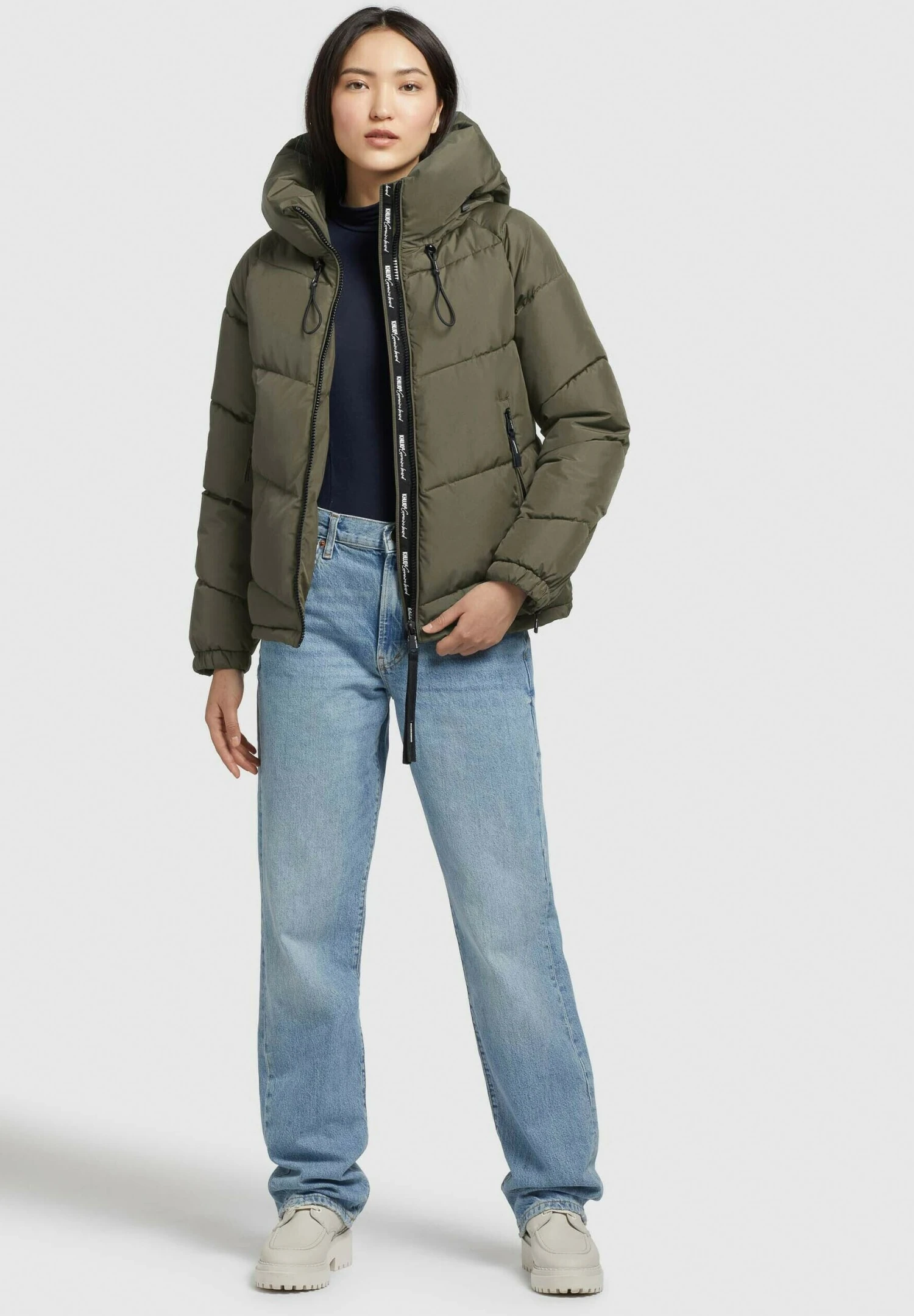 Khujo Esila 3Giacca InvernaleKhaki Grün Donna Giacche E Blazer KH121U14A-N11 2 Khujo Esila 3Giacca InvernaleKhaki Grün Donna Giacche E Blazer KH121U14A-N11 - immagine 2