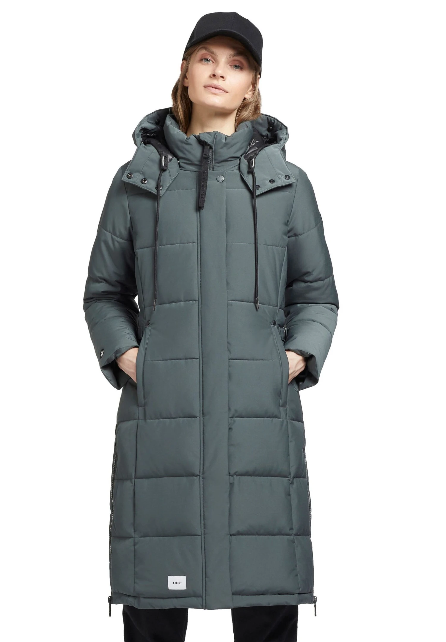 Khujo ClivCappotto CortoTürkisgrün Donna Cappotti KH121U15G-L11 8 Khujo ClivCappotto CortoTürkisgrün Donna Cappotti KH121U15G-L11 - immagine 8