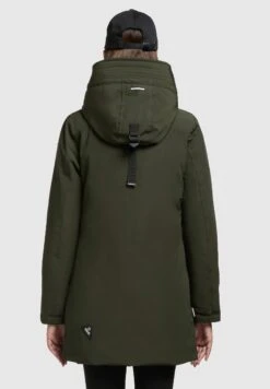 Khujo Viona3Cappotto InvernaleDunkelgrün Donna Cappotti KH121U15A-M11 -Khujo Negozio di alimentari 4399a0aef18e46d4b0688b16e0e3f943