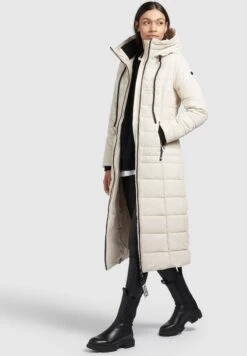 Khujo Casca2 PeachedCappotto InvernaleWeiß Donna Cappotti KH121U1BM-A11 -Khujo Negozio di alimentari 460e35ced72c4f2080fe1cf9763f6b75