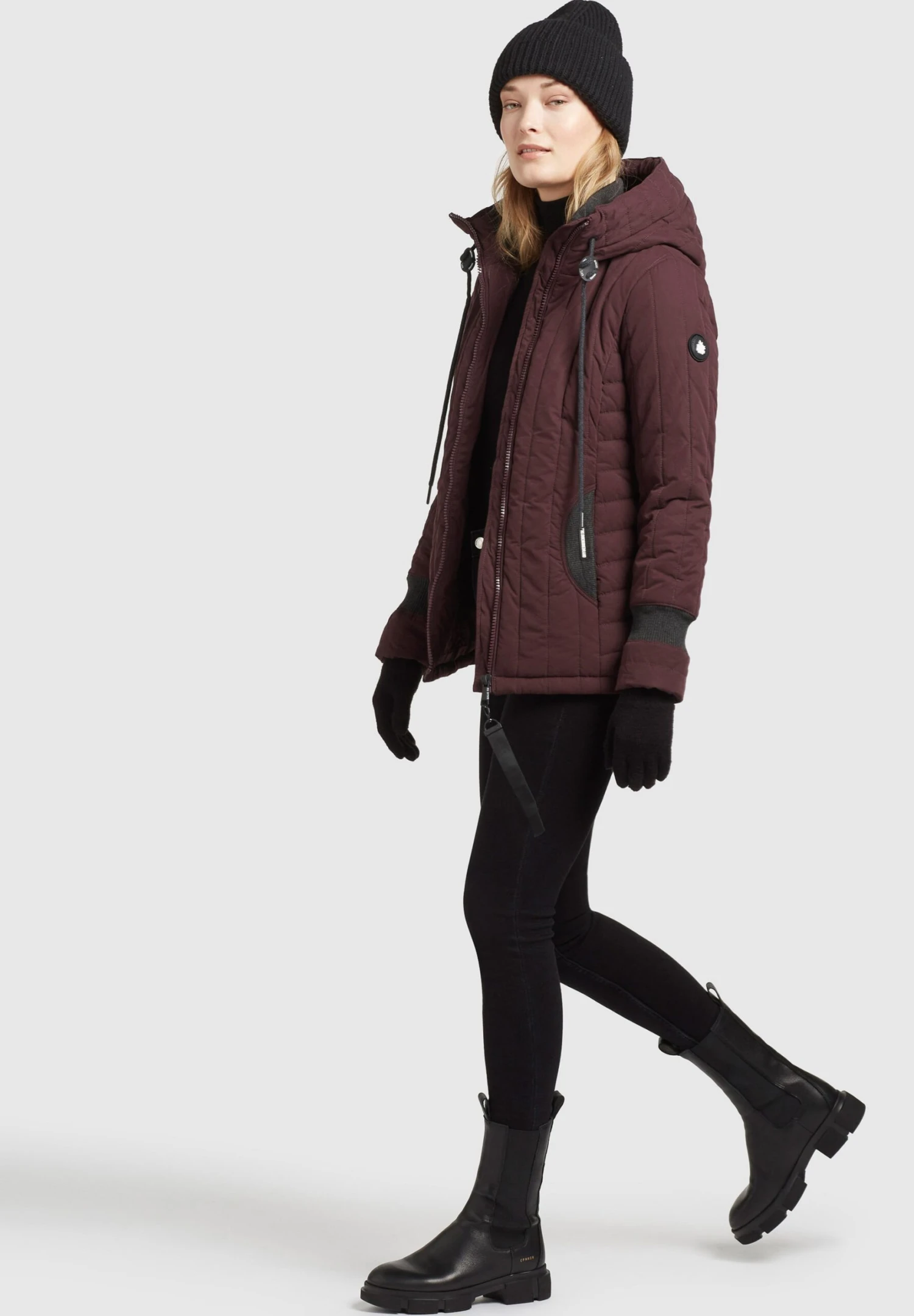 Khujo Tweety Prime5 PeachedGiacca Da Mezza StagioneWeinrot Donna Giacche E Blazer KH121U11F-G11 5 Khujo Tweety Prime5 PeachedGiacca Da Mezza StagioneWeinrot Donna Giacche E Blazer KH121U11F-G11 - immagine 5