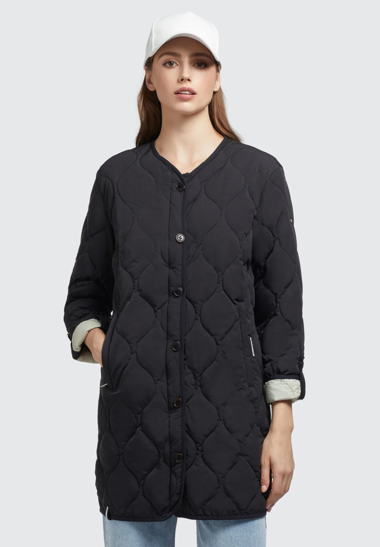 Khujo Sira - Giacca Da Mezza Stagione - Schwarz 1 Khujo Sira - Giacca Da Mezza Stagione - Schwarz