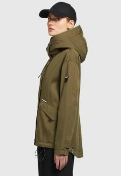Khujo FripsGiacca Da Mezza StagioneDunkeloliv Donna Giacche E Blazer KH121G0DE-N11 -Khujo Negozio di alimentari 46f68595f8a54ba29be4dc620643e65c