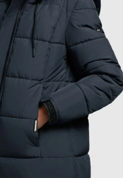 Khujo DeriaCappotto InvernaleSchwarzblau Donna Cappotti KH121U16F-K11 -Khujo Negozio di alimentari 47ebcaba377c4a02bfe5be6a6c7c6b17