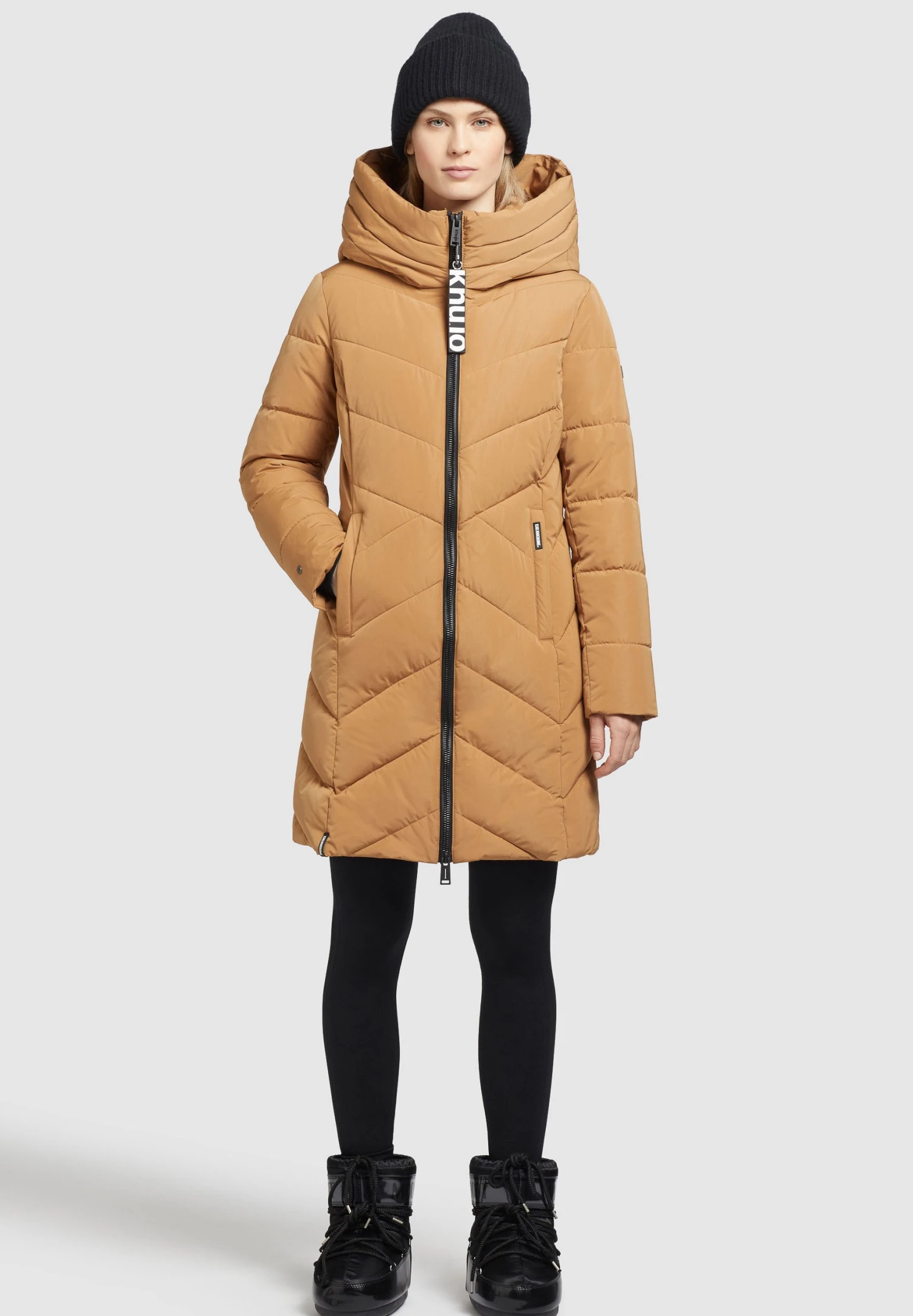 Khujo ForminCappotto InvernaleOcker Donna Cappotti KH121U14H-E11 2 Khujo ForminCappotto InvernaleOcker Donna Cappotti KH121U14H-E11 - immagine 2