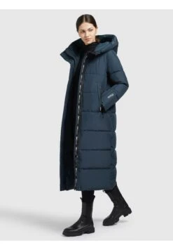 Khujo Soulani2Cappotto InvernaleDunkelblau Donna Cappotti KH121U19Q-K11 -Khujo Negozio di alimentari 4983e8e0671d48e0b53fb921269ce606