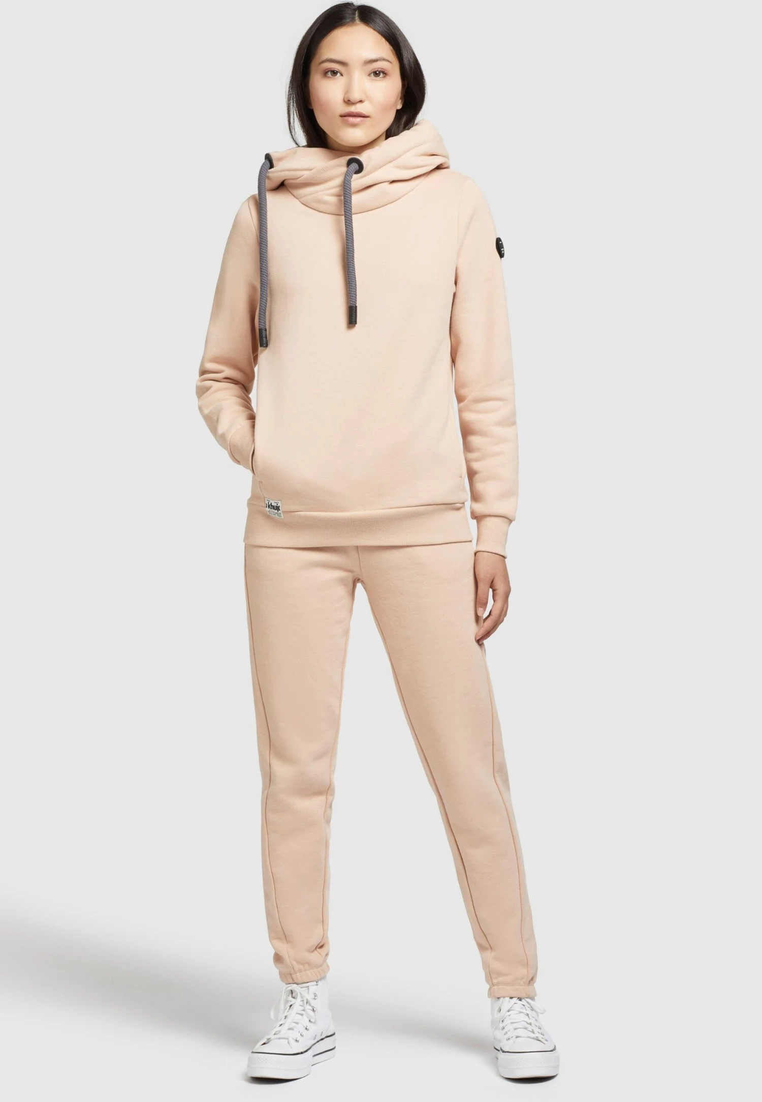 Khujo KarimaFelpa Con CappuccioAprikot Donna Felpe KH121J076-H11 2 Khujo KarimaFelpa Con CappuccioAprikot Donna Felpe KH121J076-H11 - immagine 2