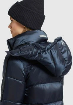 Khujo Word SatinCappotto InvernaleDunkelblau Donna Cappotti KH121U157-K11 -Khujo Negozio di alimentari 4a1a3a3aea0148fd94beba2c36ce85e0