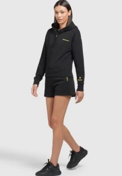 Khujo Dalia - Felpa Con Cappuccio - Schwarz -Khujo Negozio di alimentari 4afa119771744164b8a79157d603648c