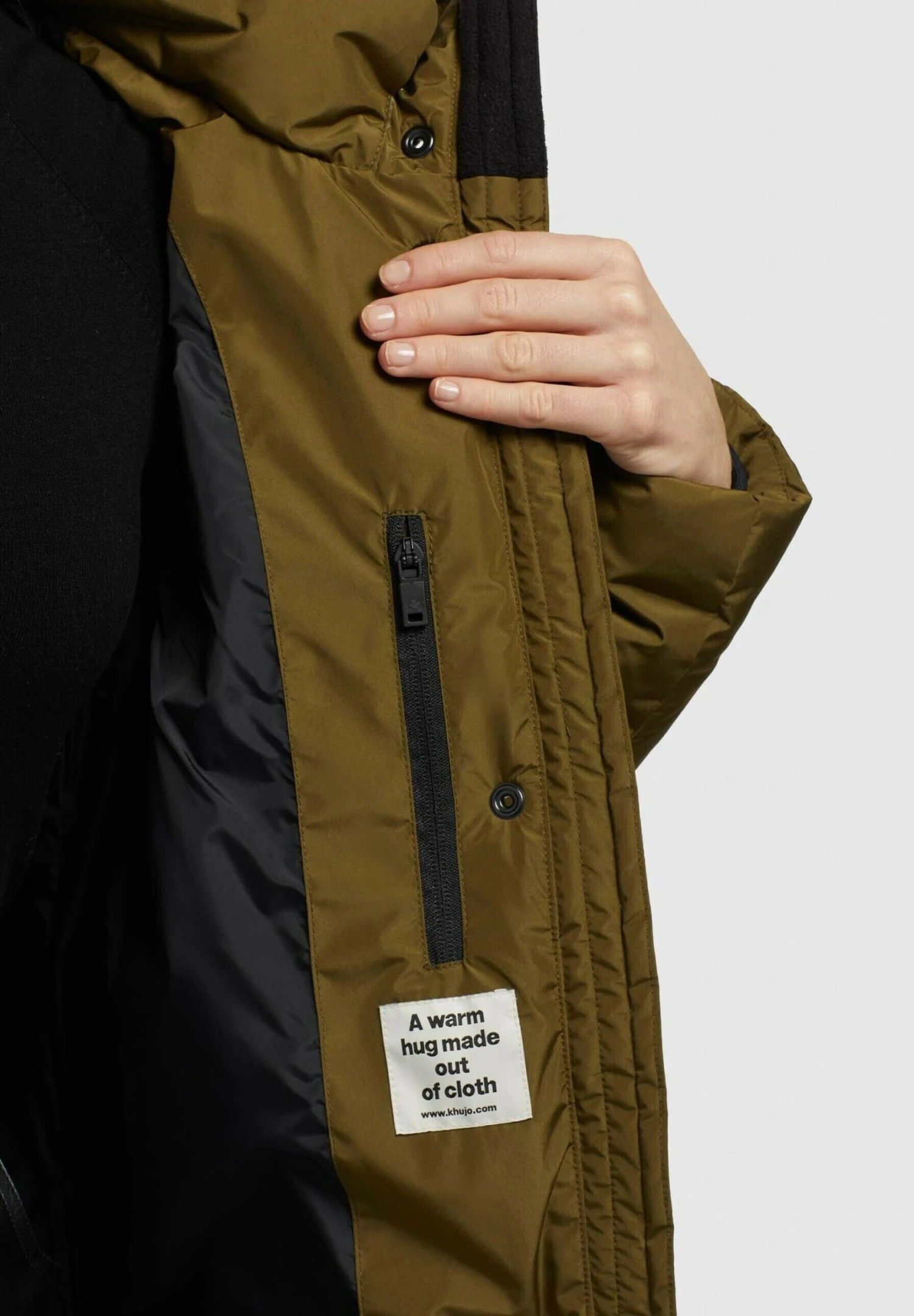 Khujo Sonje5Cappotto InvernaleOliv Donna Cappotti KH121U1CT-N11 5 Khujo Sonje5Cappotto InvernaleOliv Donna Cappotti KH121U1CT-N11 - immagine 5