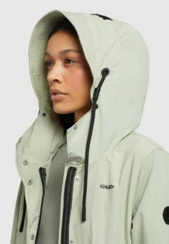 Khujo AddaCappotto CortoBlassgrün Donna Cappotti KH121U182-M11 -Khujo Negozio di alimentari 4cd7a195cfdf4272a2095a462d8c6fa6