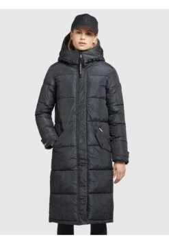 Khujo DakotaCappotto InvernaleDunkelblau Gemustert Donna Cappotti KH121U14X-K11 -Khujo Negozio di alimentari 4cfb5231f9ef4342b0b4a2a78524c564