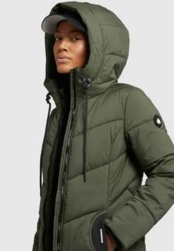 Khujo Aribay3 LightCappotto InvernaleHun Gre Donna Cappotti KH121U19G-N11 -Khujo Negozio di alimentari 4e0809eb458e4428a21772dca4593ee6