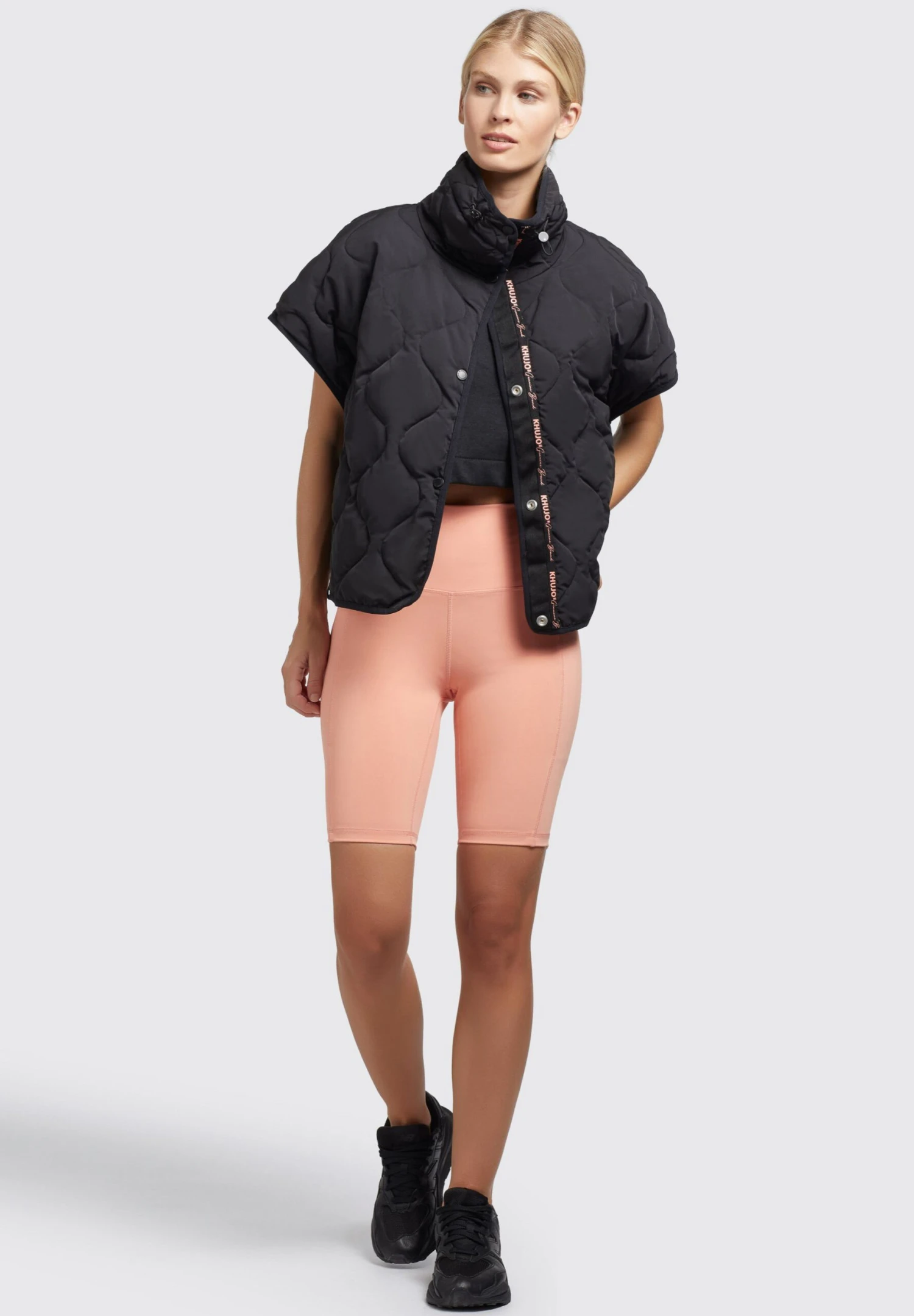 Khujo Ery - Giacca Da Mezza Stagione - Schwarz 2 Khujo Ery - Giacca Da Mezza Stagione - Schwarz - immagine 2