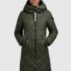 Khujo ZaritaCappotto InvernaleDunkelgrün Donna Cappotti KH121U150-M11