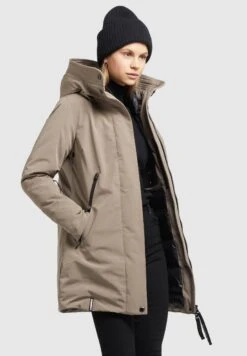 Khujo Viona3Cappotto InvernaleTaupe Donna Cappotti KH121U15A-B11 -Khujo Negozio di alimentari 4f1d40c568514d55a954d10a5672c267