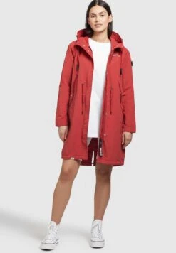 Khujo Adda - Parka - Rot -Khujo Negozio di alimentari 4f6510cf224f4cb19be19cfab6f12646