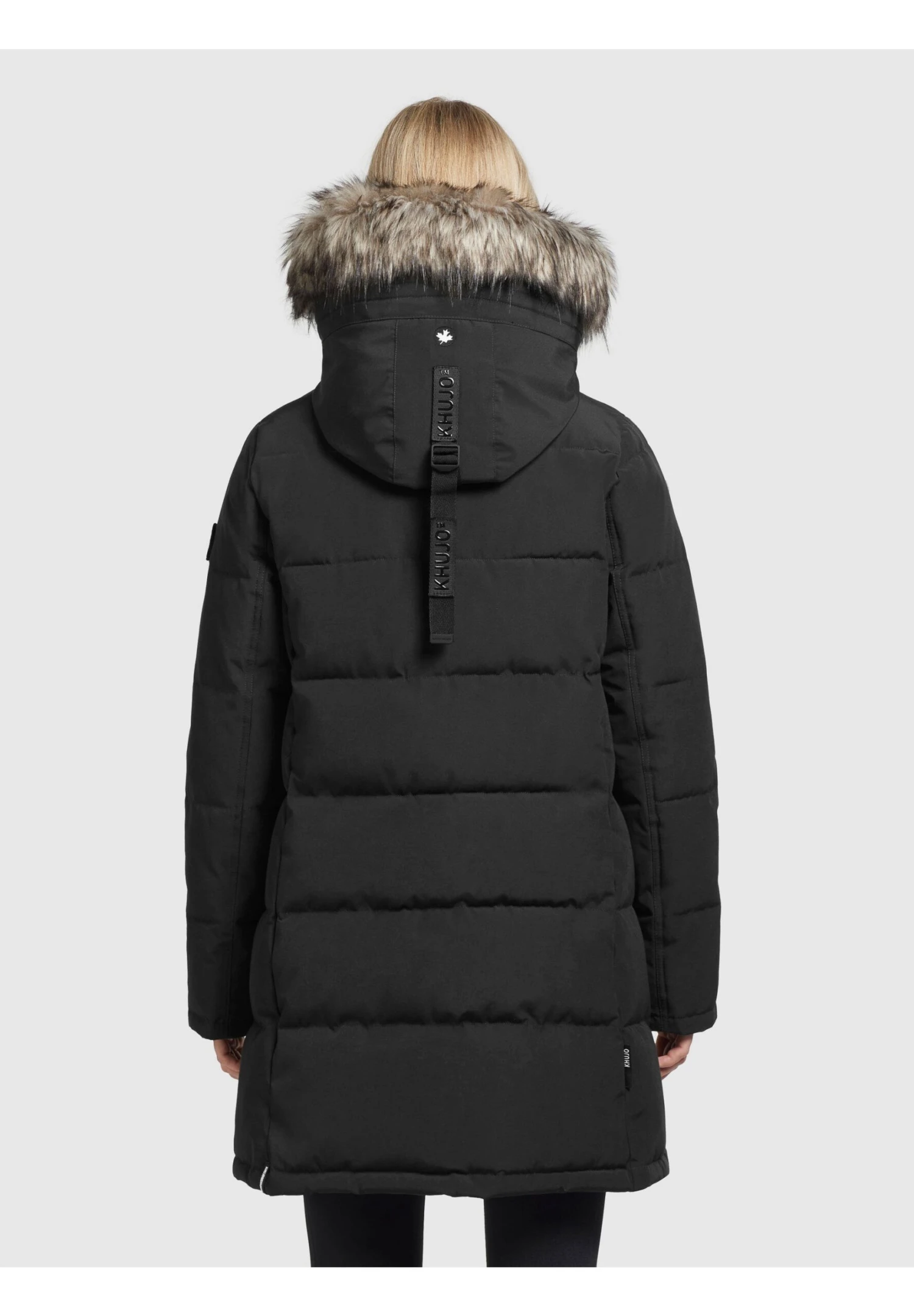 Khujo ClorenCappotto InvernaleSchwarz Donna Cappotti KH121U158-Q11 3 Khujo ClorenCappotto InvernaleSchwarz Donna Cappotti KH121U158-Q11 - immagine 3