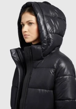 Khujo Saima ShinyCappotto InvernaleSchwarz Donna Cappotti KH121U1C0-Q11 -Khujo Negozio di alimentari 5022d1b0d3604f53a5750b3147d2eec7