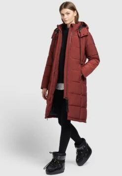 Khujo ClivCappotto CortoRostrot Donna Cappotti KH121U15G-G11 -Khujo Negozio di alimentari 507724ded9e544e38295962c5719e047