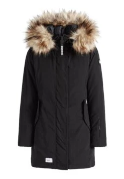 Khujo Akandi - Cappotto Invernale - Schwarz -Khujo Negozio di alimentari 516492efc62d426e9a4fad446585e132