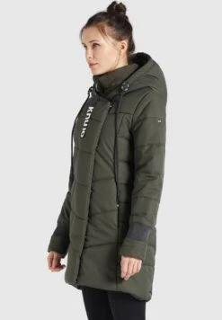 Khujo Elva StructuredCappotto InvernaleDunkeloliv Donna Cappotti KH121U110-N11 -Khujo Negozio di alimentari 5176f08072a74b9381f327fb627e2b00