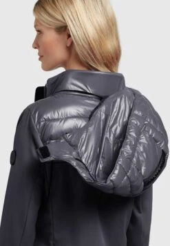 Khujo Ghita Shiny - Giacca Da Mezza Stagione - Grau -Khujo Negozio di alimentari 5184476a8f5a47c3af0b7844fca0822e