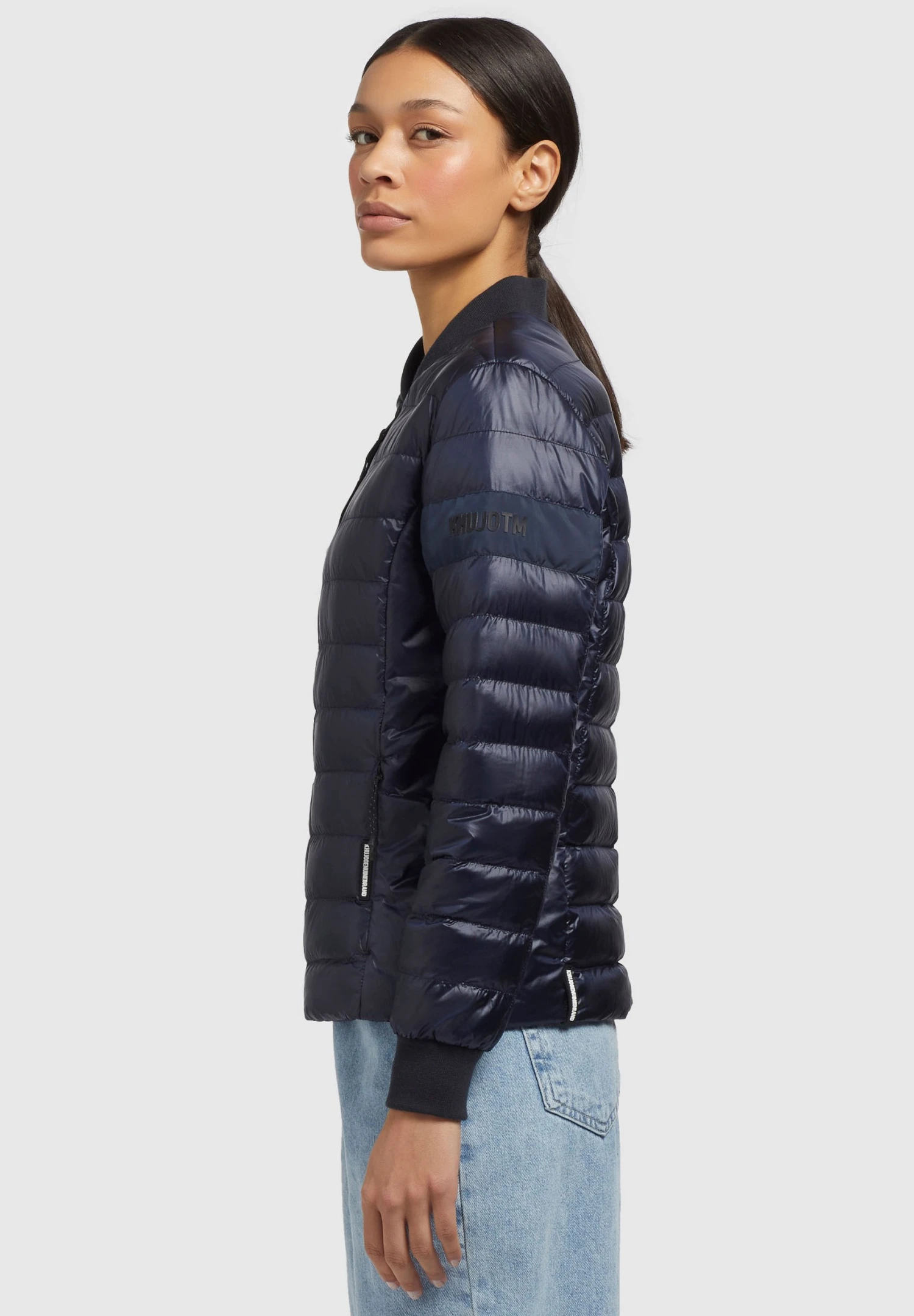 Khujo Maude ShinyGiubbotto BomberDunkelblau Donna Giacche E Blazer KH121U18T-K11 4 Khujo Maude ShinyGiubbotto BomberDunkelblau Donna Giacche E Blazer KH121U18T-K11 - immagine 4