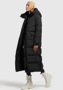 Khujo Shimanta2Cappotto InvernaleSchwarz Donna Cappotti KH121U15L-Q11 -Khujo Negozio di alimentari 53f739cd900b4e8d87db06f984392438