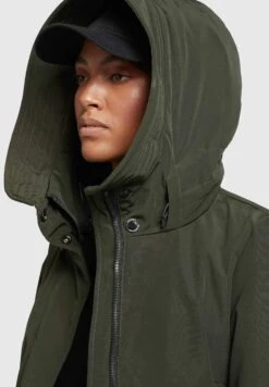 Khujo Charlyn - Cappotto Invernale - Dunkelgrün -Khujo Negozio di alimentari 548ce2ec97464ee9a3ed6f3c0f140a53