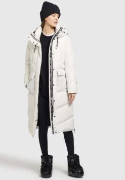 Khujo ElvitaCappotto InvernaleWeiß Donna Cappotti KH121U14I-A11 -Khujo Negozio di alimentari 56b1ffde98d44b7b93a2a1ab18d6e311
