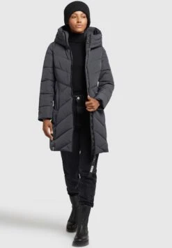 Khujo ForminCappotto InvernaleGrau Donna Cappotti KH121U14H-C11 -Khujo Negozio di alimentari 57512d893c3d42e6b7186b2ea48c62a1