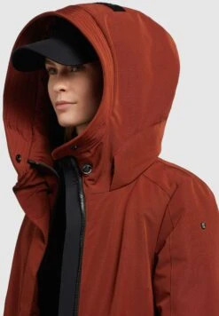 Khujo Viona4Cappotto InvernaleRotbraun Donna Cappotti KH121U1CS-G11 -Khujo Negozio di alimentari 58b73504a078473da9eb8a6edbe8481a