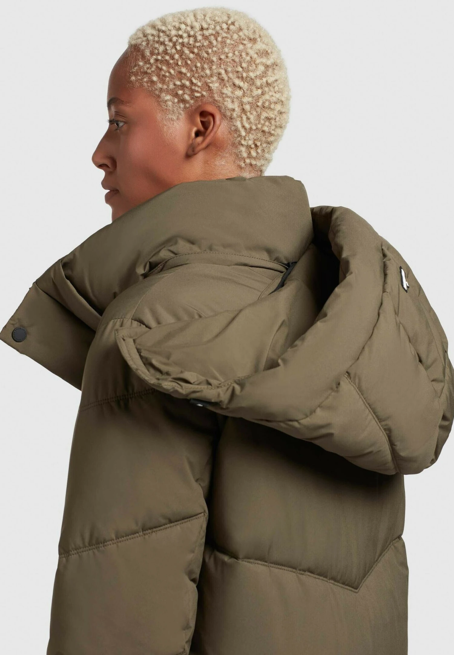 Khujo Torino2Cappotto InvernaleKhaki Grün Donna Cappotti KH121U14V-N11 5 Khujo Torino2Cappotto InvernaleKhaki Grün Donna Cappotti KH121U14V-N11 - immagine 5