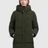 Khujo WeterCappotto InvernaleOliv Donna Cappotti KH121U1BZ-N11